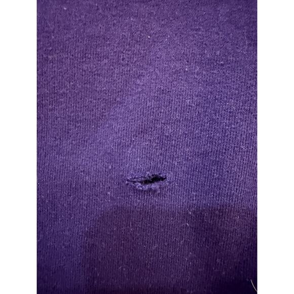 Tarleton State Texans Hoodie Sweatshirt Mens Medium Purple NCAA College Pullover - Picture 8 of 8